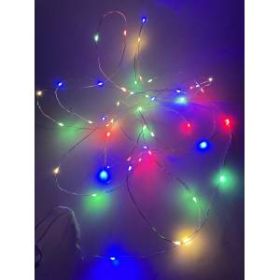 ENIN -5NM ЭРА Гирлянда LED Нить 5 м мультиколор, АА (100/2500) ‎