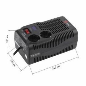 СНК-600 ЭРА Стабилизатор напр. компакт, 160-260В/220В, 600ВА (8/240) ‎