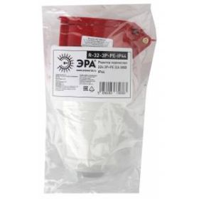 ЭРА Розетка переносная 224 3Р+РЕ 32А 380В IP44 (10/60/1440) ‎