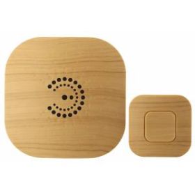 Звонок ЭРА BIONIC Bright wood беспроводной (10/60/480) ‎