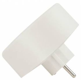 Разветвитель электрический ЭРА SPx-2e-W на 2 розетки с заземлением 16А белый ‎