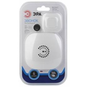 Звонок ЭРА BIONIC White беспроводной (10/60/480) ‎