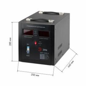 СНПТ-10000-Ц ЭРА Стабилизатор напряжения переносной, ц.д., 140-260В/220/В, 10000ВА (24) ‎