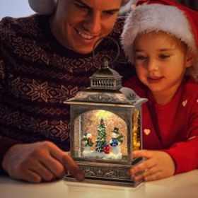 Светодиодная новогодняя фигура ЭРА ENGDS-11 Снеговики 1 LED ‎