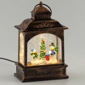 Светодиодная новогодняя фигура ЭРА ENGDS-11 Снеговики 1 LED ‎