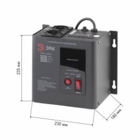 СННТ-1000-Ц ЭРА Стабилизатор напряжения настенный, ц.д., 140-260В/220/В, 1000ВА (4/72) ‎