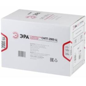 СНПТ-2000-Ц ЭРА Стабилизатор напряжения переносной, ц.д., 140-260В/220/В, 2000ВА (4/80) ‎