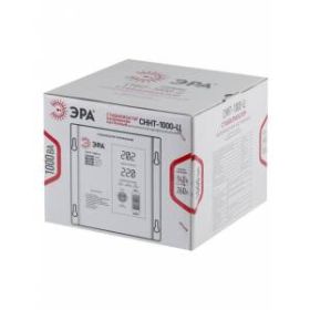 СННТ-1000-Ц ЭРА Стабилизатор напряжения настенный, ц.д., 140-260В/220/В, 1000ВА (4/72) ‎