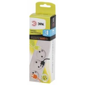 K-3 ЭРА Колодка 3гн, без зазeмл (10/40/1920) ‎