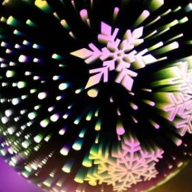 Светодиодная новогодняя фигура ЭРА ENGDS-15 Снежинки 6 LED ‎