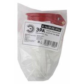 ЭРА Розетка переносная 214 3Р+РЕ 16А 380В IP44 (10/120/2160) ‎