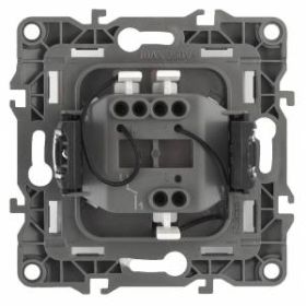 12-1102-04 ЭРА Выключатель с подсветкой, 10АХ-250В, IP20, Эра12, шампань (10/100/3200) ‎