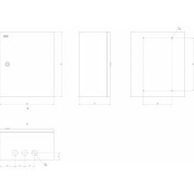 ЭРА SIMPLE ЩМП-03 IP31 (360х300х175) (56) ‎