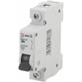 ЭРА Автоматический выключатель NO-902-100 ВА47-29 1P 6А кривая C (12/180/5040) ‎/ Б0031717