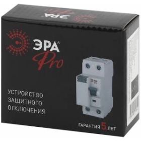 ЭРА Pro Устройство защитного отключения NO-902-60 УЗО ВД1-63 1P+N 100А 300мА (90/1620) ‎