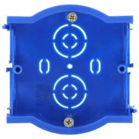 ЭРА Подрозетник промежуточный UniPost 68х45мм для твердых стен синий IP30 (160/3200) ‎