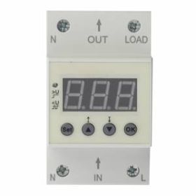 Реле контроля напряжения ЭРА PRO NO-903-41 РКН-1 63А электронный дисплей ‎