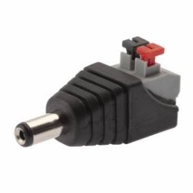 Разъем ЭРА R-DC03 штекер DC питания 2. 1х5. 5 с быстрозажимной колодкой ‎