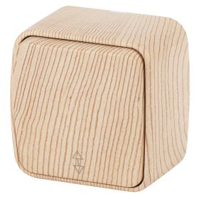 3-103-11 Intro Переключатель, 10А-250В, IP20, ОУ, Polo, сосна (18/360/4320) ‎/ Б0036104