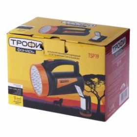 TSP19 Фонарь Трофи Акку 4V2Ah, 19+18xLED, ЗУ 220V, карт (10/30/240) ‎