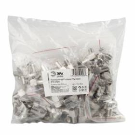 Переходник ЭРА Simple RS-A04 гнездо F-штекер TV угловой ‎