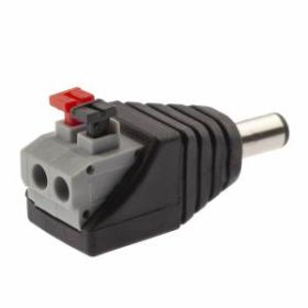 Разъем ЭРА R-DC03 штекер DC питания 2. 1х5. 5 с быстрозажимной колодкой ‎