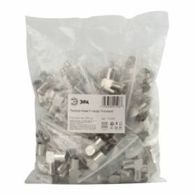 Переходник ЭРА R-A03 гнездо F-гнездо TV угловой ‎