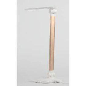 ЭРА наст.светильник NLED-456-10W-W-G белый с золотом (12/144) ‎