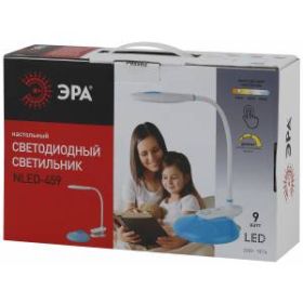 ЭРА наст.светильник NLED-459-9W-BU синий (12/144) ‎