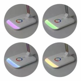 ЭРА наст.светильник NLED-460-14W-W-G белый с золотом (8/168) ‎