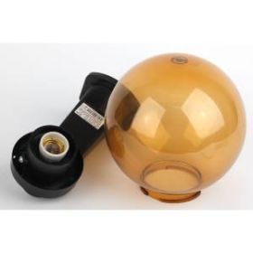 НБУ 01-60-253 ЭРА Светильник садово-парковый шар золотистый с настенным крепежом D250mm Е27 (1/24) ‎