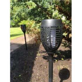 ERASF012-35 ЭРА Садовый светильник Факел на солнечной батарее, 72 см (12/192) ‎