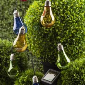 ERALM01-01 ЭРА Садовая гирлянда 10 подсвечиваемых светодиодами лампочек (12/216) ‎
