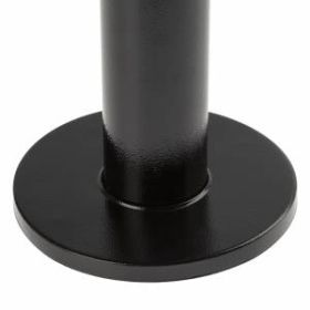 Опора металлическая ЭРА для светильников НТУ h1000mm сталь черная эмаль без накладки код накладки Б0048623 ‎