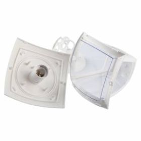 ЭРА Светильник садово-парковый 4гран белый подвесной E27 IP44(У1) НСУ 07-40-001 «Марсель» (8/96) ‎