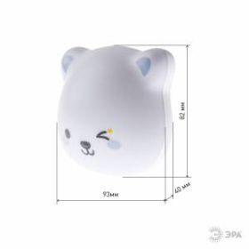 ЭРА светильник-ночник NLED-466-1W-W белый (40/80/1920) ‎