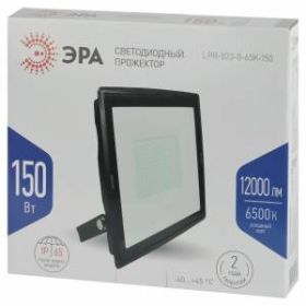 Прожектор светодиодный уличный ЭРА LPR-023-0-65K-150 150Вт 6500K 12000Лм 280х253х41 ‎