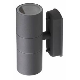 WL28 GY Подсветка ЭРА Декоративная подсветка 2*GU10 MAX35W IP54 серый (20/540) ‎