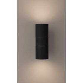 WL28 BK Подсветка ЭРА Декоративная подсветка 2*GU10 MAX35W IP54 черный (20/540) ‎