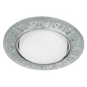 DK LD22 SL/WH Светильник ЭРА декор cо светодиодной подсветкой Gx53, прозрачный (50/800) ‎