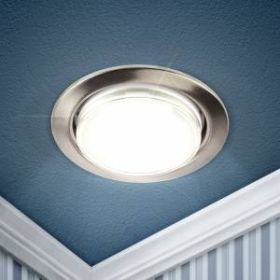 KL35 SN /1 (к) Светильник ЭРА под лампу Gx53,220V, 13W,сатин никель (80/1680) ‎