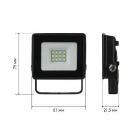 Прожектор светодиодный уличный ЭРА LPR-023-0-65K-010 10Вт 6500K 800Лм 81х75х21,5 ‎