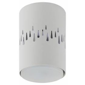 Светильник настенно-потолочный спот ЭРА OL11 LD GX53 WH белый, подсветка 1 W ‎