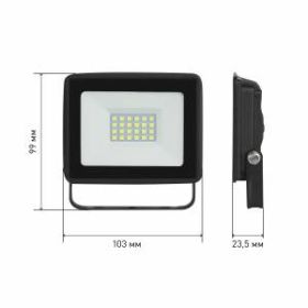 Прожектор светодиодный уличный ЭРА LPR-023-0-40K-030 30Вт 4000K 2400Лм 103х99х23,5 ‎