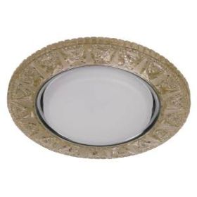 DK LD22 CHP/WH Светильник ЭРА декор cо светодиодной подсветкой Gx53, шампань (50/800) ‎