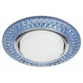 DK LD23 BL1/WH Светильник ЭРА декор cо светодиодной подсветкой Gx53, голубой (50/800) ‎