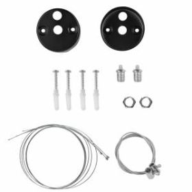 Светильник светодиодный Geometria ЭРА Block SPO-111-B-40K-060 60Вт 4000К 7200Лм IP40 1200*300*60 черный подвесной ‎