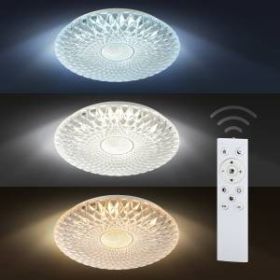 Светильник потолочный ЭРА SPB-6-70-RC Vandam светодиодный с пультом ДУ, 70Вт 3400-5500К ‎