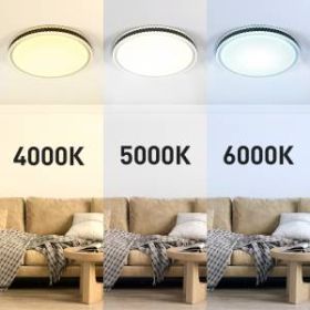 Светильник потолочный ЭРА Классик с ДУ SPB-6-70-RC Mirand светодиодный с пультом ДУ, 70Вт 3400-5500К ‎