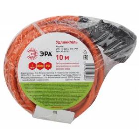 ЭРА Удлинитель силовой UPx-1e-3x1.5-10m-IP44 в бухте c/з 1 гн 10м ПВС 3х1.5 (15/270) ‎